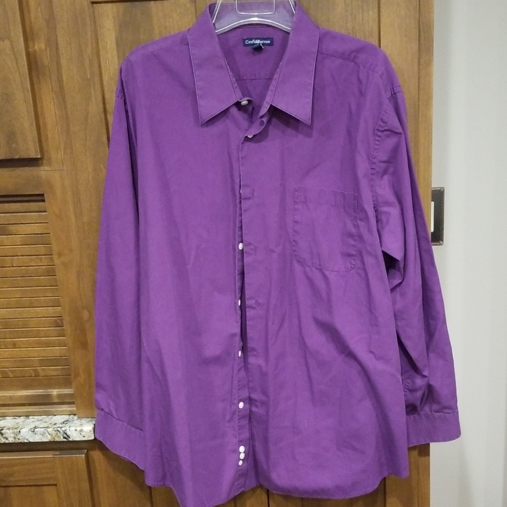 Men's Croft & Barrow long sleeve dress shirt